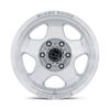 Sol - 17in, Flow Formed Aluminum, Gloss Silver W/ Machined Face, 17X8, 6X135, 38mm, 194933414130, SAEJ2530, 194933414130