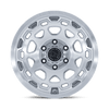 Congo - 17in, Cast Aluminum, Gloss Silver W/ Machined Face, 17X8.5, 6X5.5, 35mm, 194933394661, SAE J2530 JWL VIA, 194933394661