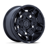 Guard - 17in, Cast Aluminum, Matte Black, 17X8.5, 6X5.5, 25mm, 194933401840, SAEJ2530, 194933401840