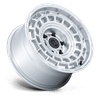 Awol - 17in, Flow Formed Aluminum, Silver W/ Machined Face, 17X8.5, 6X135, 25mm, 194933372461, SAE J2530 JWL VIA, 194933372461