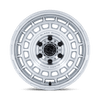 Awol - 17in, Flow Formed Aluminum, Silver W/ Machined Face, 17X8.5, 6X135, 25mm, 194933372461, SAE J2530 JWL VIA, 194933372461