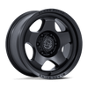 Sol - 17in, Flow Formed Aluminum, Matte Black, 17X9, 6X135, 12mm, 194933414376, SAEJ2530, 194933414376