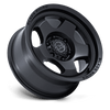 Sol - 17in, Flow Formed Aluminum, Matte Black, 17X9, 6X5.5, 12mm, 194933414352, SAEJ2530, 194933414352