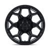 Dux - 20in, Cast Aluminum, Blackout, 20X9, 5X4.5/5, 1mm, 194933430512, SAEJ2530, 194933430512