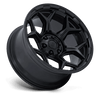 Dux - 17in, Cast Aluminum, Blackout, 17X8.5, 5X4.5/5, 12mm, 194933430567, SAEJ2530, 194933430567