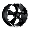 Legend - 20in, Cast Aluminum, Gloss Black Milled, 20X10, 5X4.75, 0mm, 885463876023, 885463876023