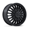 Arc Dually - 22in, Cast Aluminum, Blackout, 22X8.25, 10X225, 104mm, 194933433940, SAE J2530 JWL VIA, 194933433940