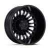Arc Dually - 22in, Cast Aluminum, Blackout, 22X8.25, 10X225, -201mm, 194933433933, SAE J2530 JWL VIA, 194933433933
