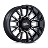 Legacy - 20in, Cast Aluminum, Gloss Black Machined, 20X10, 8X180, -18mm, 194933317561, SAE J2530 JWL VIA, 194933317561