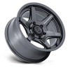 Kuma - 17in, Flow Formed Aluminum, Gloss Gunmetal, 17X8.5, 6X5.5, 0mm, 194933420865, SAEJ2530, 194933420865