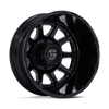 Circuit Dually - 24in, Cast Aluminum, Gloss Black, 24X8.25, 10X225, -202mm, 194933445783, SAE J2530 JWL VIA, 194933445783