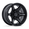 Kuma - 17in, Flow Formed Aluminum, Matte Black, 17X8.5, 6X5.5, 25mm, 194933420773, SAEJ2530, 194933420773