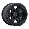 Echo Trail Lock Beadlock - 17in, Cast Aluminum, Matte Black, 17X8.5, 6X135, 0mm, 194933440436, SAEJ2530, 194933440436
