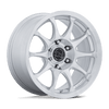 Ronin - 17in, Flow Formed Aluminum, Gloss Silver W/ Machined Face, 17X8.5, 6X5.5, 0mm, 194933430871, SAEJ2530, 194933430871