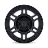 Vanguard - 17in, Cast Aluminum, Matte Black, 17X8, 6X5.5, 32mm, 194933435616, SAEJ2530, 194933435616