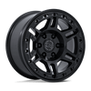 Vanguard - 17in, Cast Aluminum, Matte Black, 17X8.5, 6X135, 25mm, 194933435579, SAEJ2530, 194933435579