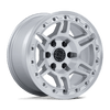 Vanguard - 17in, Cast Aluminum, Gloss Silver W/ Machined Face, 17X8.5, 6X135, 25mm, 194933435395, SAEJ2530, 194933435395