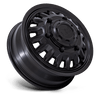 Aliso Dually - 16in, Cast Aluminum, Matte Black, 16X6, 6X205, 110mm, 194933358946, SAE J2530 JWL VIA, 194933358946