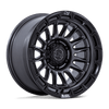 Rival - 17in, Cast Aluminum, Matte Gunmetal W/ Matte Blk-Lp, 17X9, 5X5.0, -12mm, 194933377466, SAE J2530 JWL VIA, 194933377466
