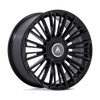 Premier - 24in, Flow Formed Aluminum, Gloss Black, 24X10, 6X135/5.5, 30mm, 194933344529, SAE J2530 JWL VIA, 194933344529