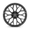 Mogul 5 - 20in, Flow Formed Aluminum, Satin Black, 20X9, 5X112, 45mm, 194933377961, SAE J2530 JWL VIA, 194933377961