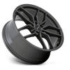 P5C - 20in, Cast Aluminum, Gloss Gunmetal, 20X8.5, 5X115, 40mm, 195338080951, 195338080951