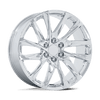 PR213 - 26in, Cast Aluminum, Chrome, 26X10, 6X5.5, 31mm, 194933374281, SAE J2530 JWL VIA, 194933374281