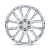 PR213 - 26in, Cast Aluminum, Chrome, 26X10, 6X5.5, 31mm, 194933374281, SAE J2530 JWL VIA, 194933374281