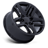 PR220 - 18in, Cast Aluminum, Gloss Black, 18X8.5, 6X5.5, 26mm, 194933332564, 194933332564