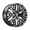 PR197 - 22in, Cast Aluminum, Gloss Black, 22X9, 6X5.5, 28mm, 757558760497, 757558760497