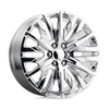 PR198 - 24in, Cast Aluminum, Chrome, 24X10, 6X5.5, 31mm, 757558760541, 757558760541