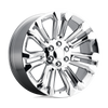 PR205 - 22in, Cast Aluminum, Chrome, 22X9, 6X5.5, 24mm, 757558761319, 757558761319