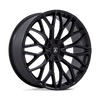 Mogul 6 - 24in, Cast Aluminum, Matte Black, 24X10, 6X135, 30mm, 194933347605, SAE J2530 JWL VIA, 194933347605