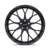 P2B - 19in, Cast Aluminum, Gloss Black, 19X8, 5X112, 32mm, 195338033629, 195338033629