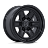 Echo - 17in, Flow Formed Aluminum, Matte Black, 17X8.5, 6X135, 0mm, 194933417643, SAEJ2530, 194933417643