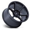 Battle VI - 18in, Flow Formed Aluminum, Matte Blackbird Metallic, 18X8.5, 5X120, 35mm, 194933401062, SAE J2530 JWL VIA, 194933401062