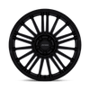 P1D - 18in, Cast Aluminum, Gloss Black, 18X8, 5X120, 35mm, 194933330836, 194933330836