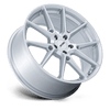 P1E - 17in, Cast Aluminum, Gloss Silver, 17X8, 5X120, 35mm, 194933369393, SAE J2530 JWL VIA, 194933369393
