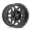 Phaser - 18in, Cast Aluminum, Satin Black, 18X9, 6X5.5, 12mm, 844658035546, 844658035546
