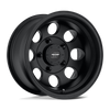 Vintage - 17in, Cast Aluminum, Flat Black, 17X9, 8X170, -6mm, 844658024465, 844658024465
