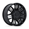 PR239 - 20in, Cast Aluminum, Gloss Black, 20X9, 8X6.5, 35mm, 194933429462, SAEJ2530, 194933429462