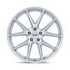P1E - 19in, Cast Aluminum, Gloss Silver, 19X8, 5X4.5, 40mm, 194933369317, SAE J2530 JWL VIA, 194933369317