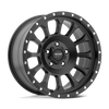 Rockwell - 17in, Cast Aluminum, Satin Black, 17X8.5, 6X135, 0mm, 844658032439, 844658032439