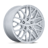 P3E - 20in, Cast Aluminum, Machined Brushed Gloss Silver, 20X8.5, 5X110, 40mm, 194933392834, SAE J2530 JWL VIA, 194933392834
