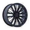 PR226 - 24in, Cast Aluminum, Gloss Black, 24X10, 6X5.5, 31mm, 194933374557, SAE J2530 JWL VIA, 194933374557