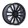 PR226 - 22in, Cast Aluminum, Gloss Black, 22X9, 6X5.5, 28mm, 194933374564, SAE J2530 JWL VIA, 194933374564