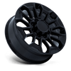 PR228 - 22in, Cast Aluminum, Gloss Black, 22X8.5, 8X6.5, 15mm, 194933384396, SAE J2530 JWL VIA, 194933384396