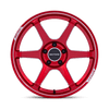 Battle VI - 18in, Flow Formed Aluminum, Cherry Red Metallic W/ Mch Lip, 18X8.5, 5X4.5, 35mm, 194933400874, SAE J2530 JWL VIA, 194933400874