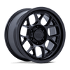 Wraith - 17in, Cast Aluminum, Matte Black, 17X8, 6X120, 20mm, 194933384464, SAE J2530 JWL VIA, 194933384464