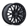 P3E - 17in, Cast Aluminum, Matte Black, 17X8, 5X115, 40mm, 194933393282, SAE J2530 JWL VIA, 194933393282